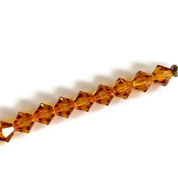 As Low As $2 Topaz Crystal Bicone Preciosa Czech Beads 6mm (15) - Picture 2 of 3